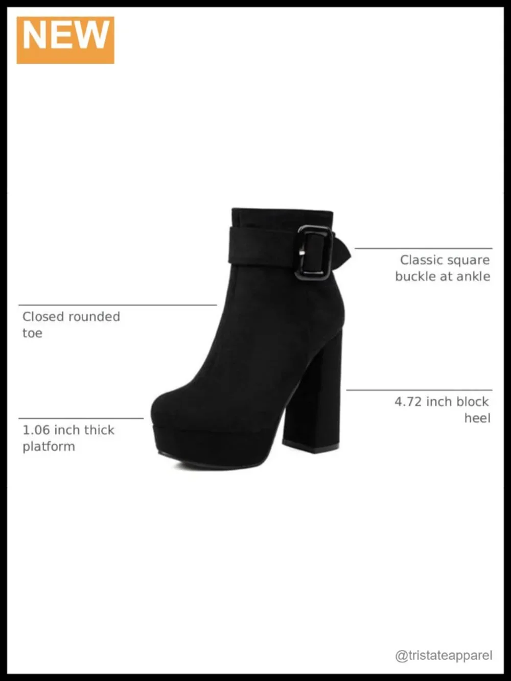 N/A chic ankle